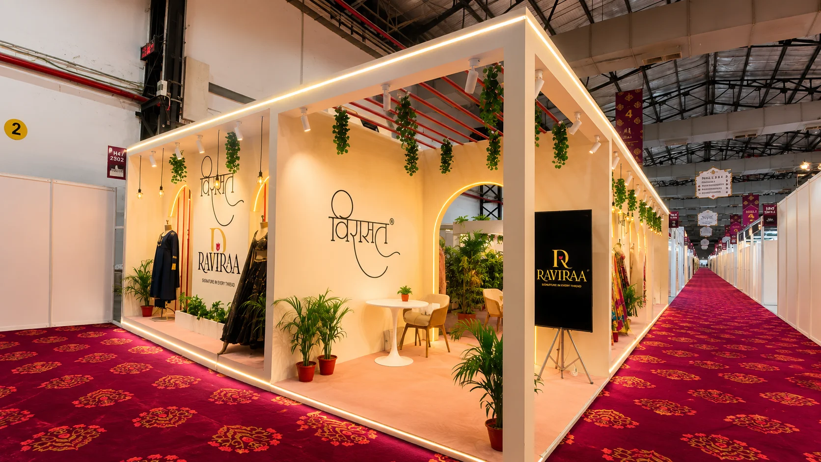 best exhibition stall design for India Design